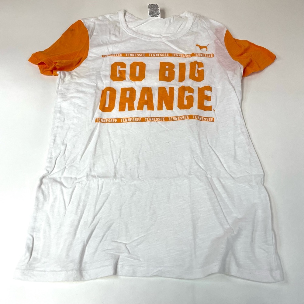PINK Victorias Secret Tshirt Tee Size Small Tennessee Volunteers Orange #1007
